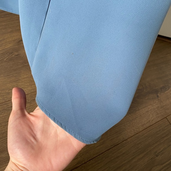 Vera Wang Ruffled One Shoulder Bridesmaid Dress - Picture 7 of 7